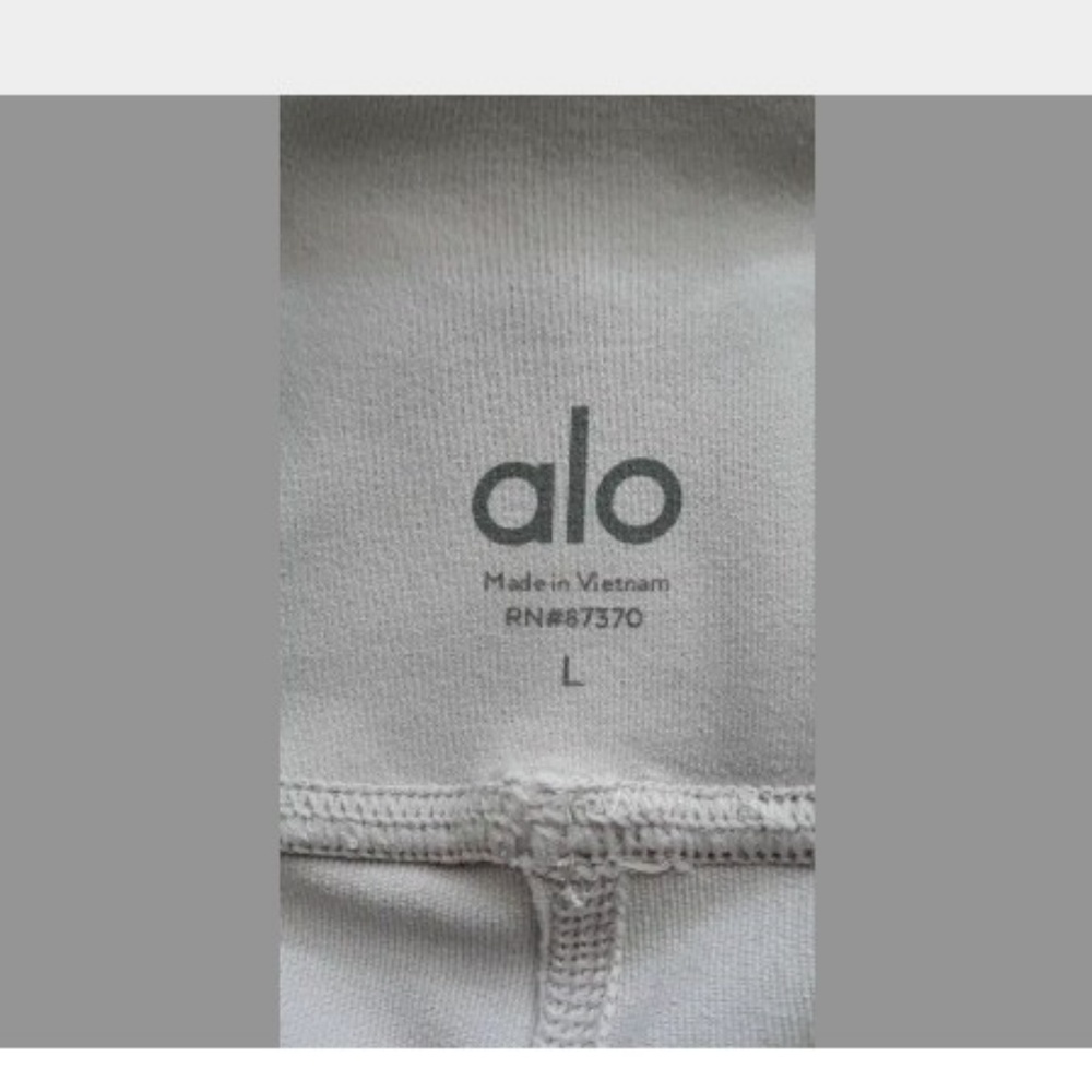 Alo Lg Moto Leggings Athletic Pants Lifting Fit Du - Picture 5 of 7